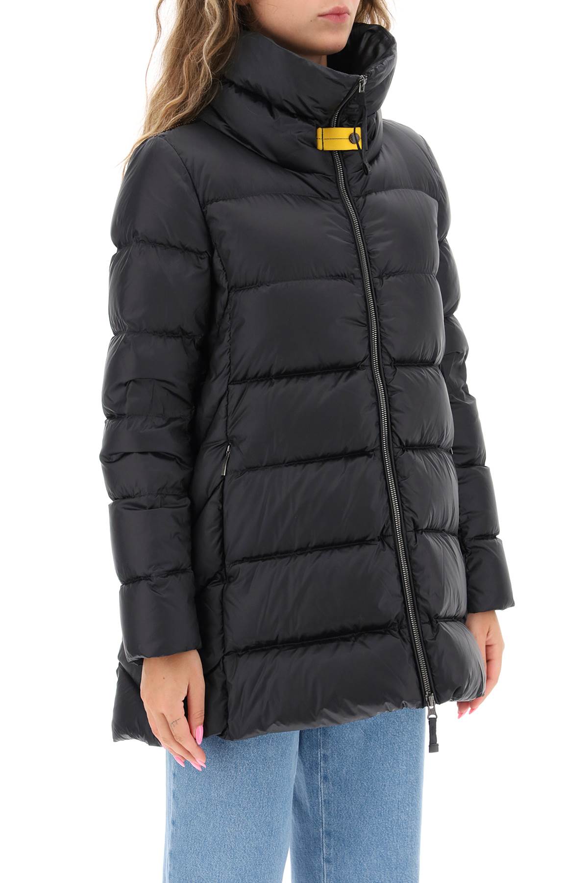 Parajumpers 'Aline' Down Jacket-Clothing - Women-Parajumpers-Black-XS-Urbanheer