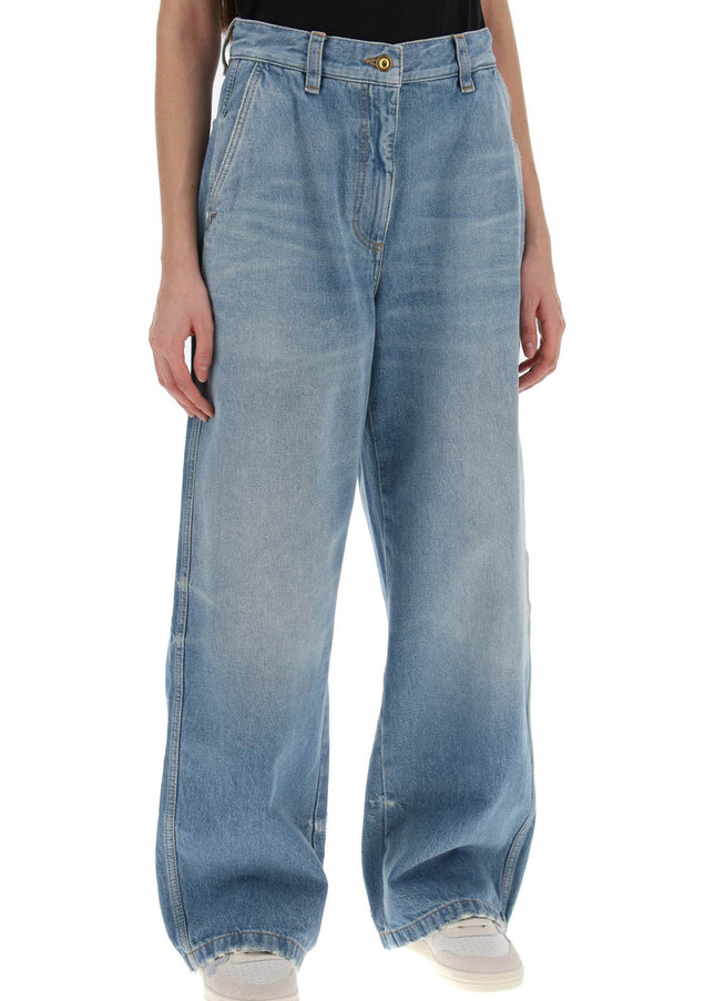 Palm Angels wide leg jeans