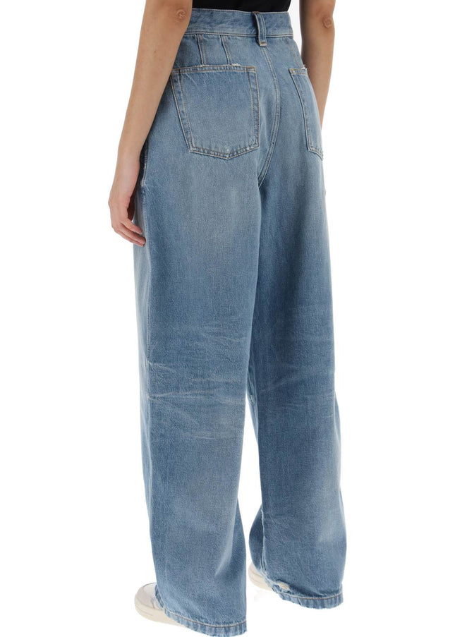 Palm Angels wide leg jeans