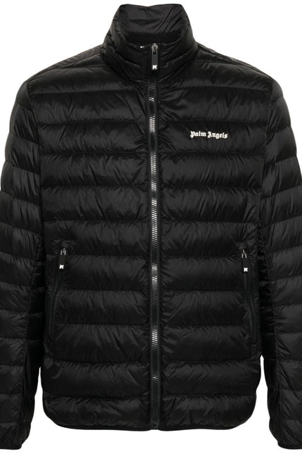 Palm Angels Coats Black