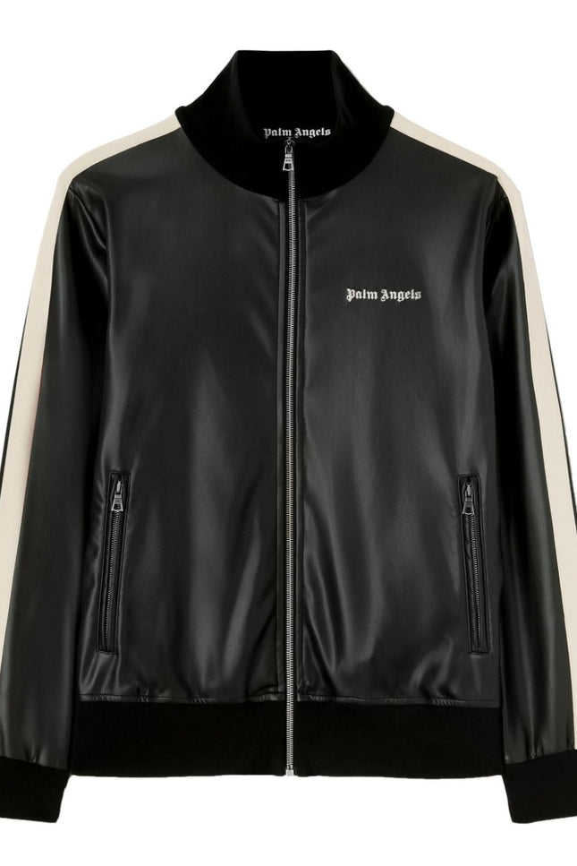 Palm Angels Coats Black