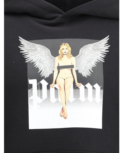 Palm Angels Crystal Pin Up hoodie