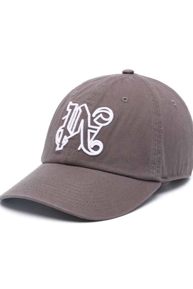 Palm Angels Hats Grey