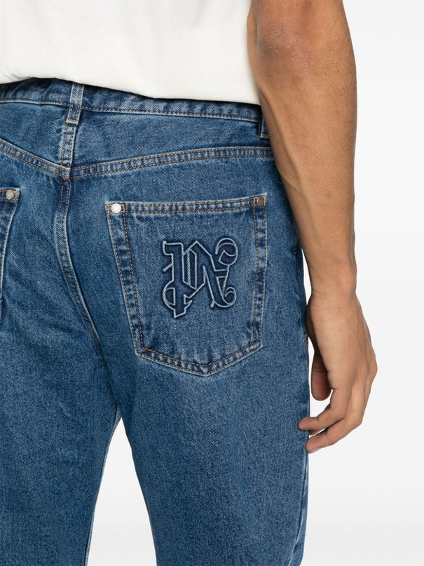 Palm Angels Jeans Blue