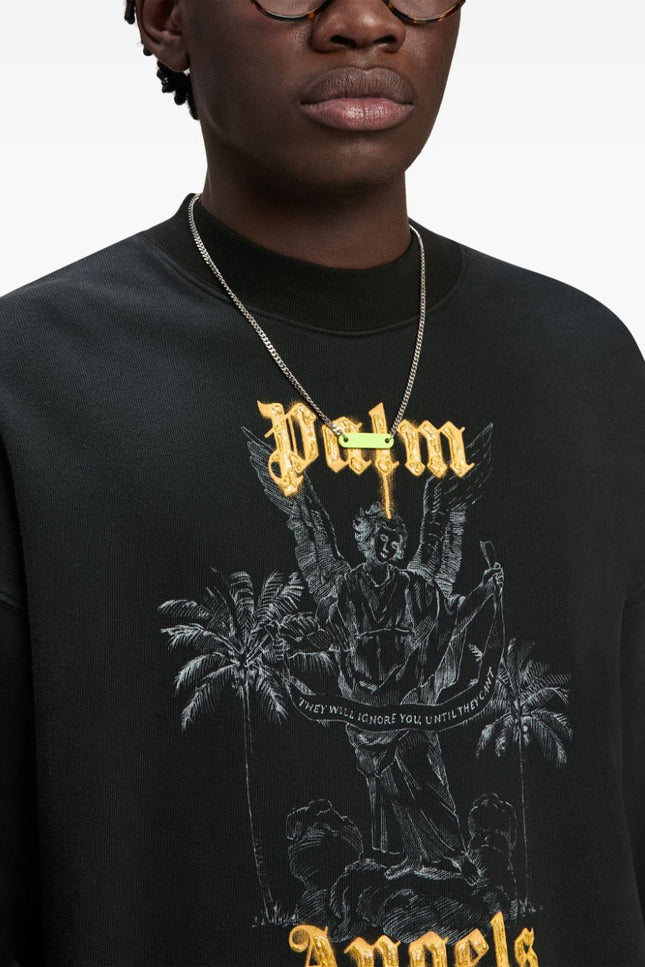 Palm Angels Sweaters Black