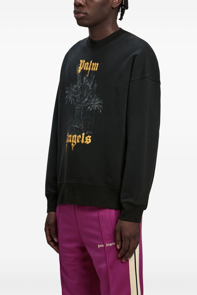 Palm Angels Sweaters Black