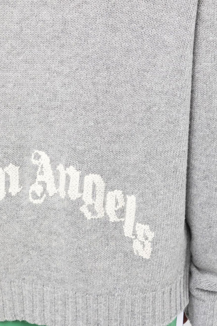 Palm Angels Sweaters Grey