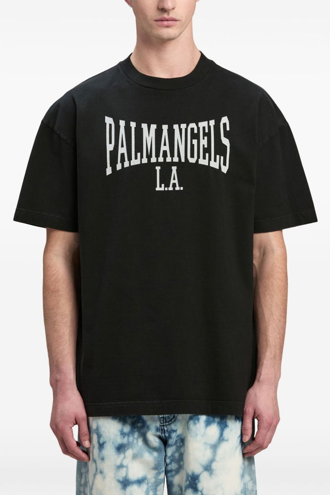 Palm Angels T-shirts and Polos Black