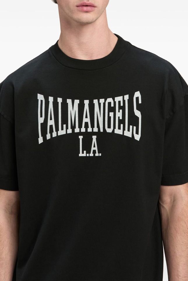 Palm Angels T-shirts and Polos Black