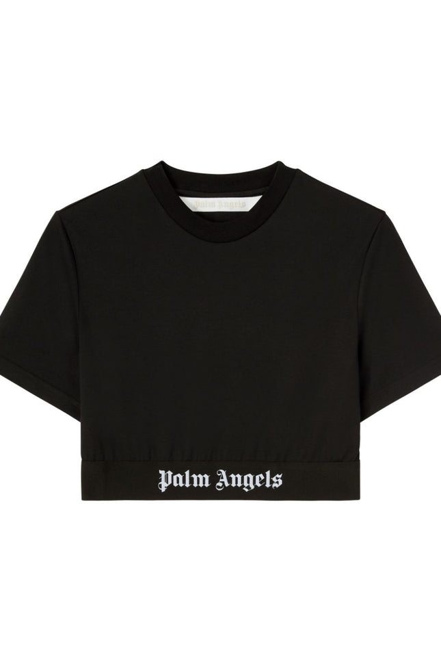 Palm Angels T-shirts and Polos Black