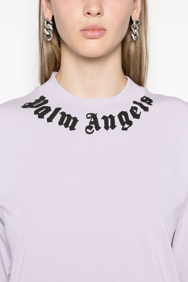 Palm Angels T-shirts and Polos Lilac