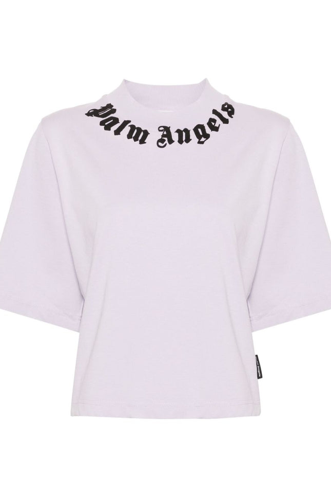 Palm Angels T-shirts and Polos Lilac