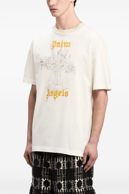 Palm Angels T-shirts and Polos White