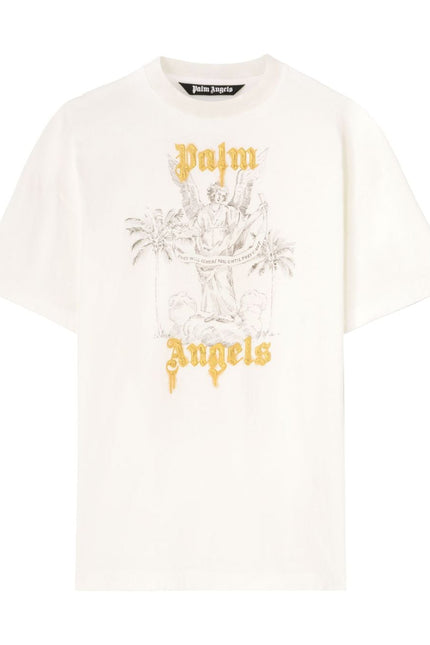 Palm Angels T-shirts and Polos White