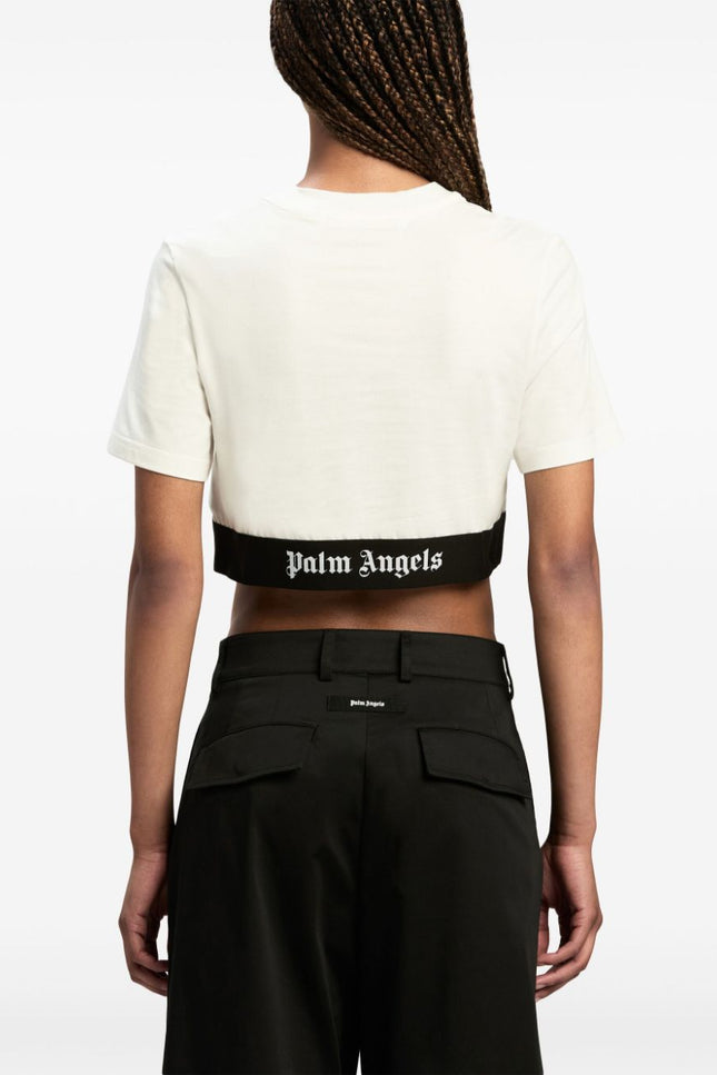 Palm Angels T-shirts and Polos White