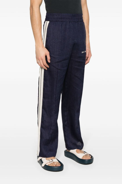 Palm Angels Trousers Blue