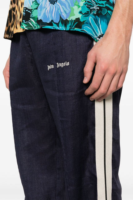 Palm Angels Trousers Blue