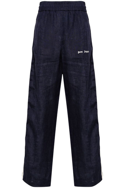 Palm Angels Trousers Blue