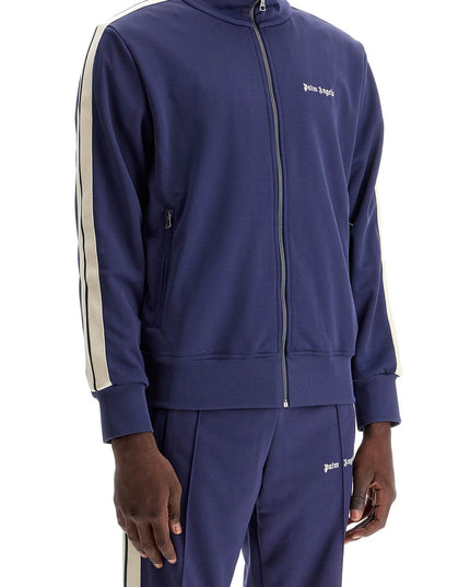 Palm Angels contrast band track jacket with nine words