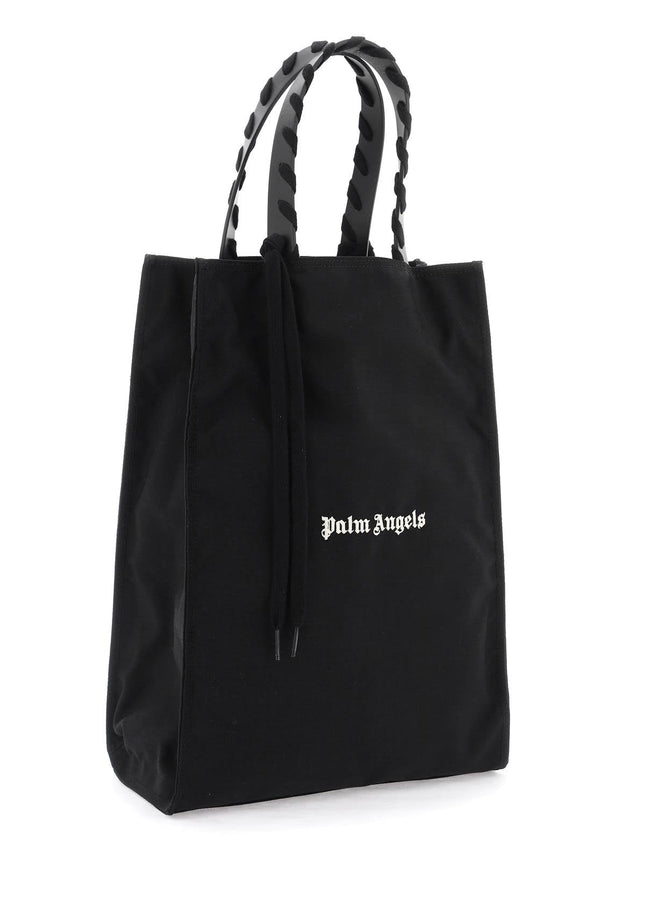 Palm Angels embroidered logo tote bag with