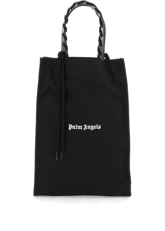 Palm Angels embroidered logo tote bag with