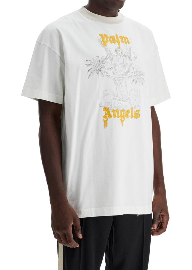 Palm Angels oversized pencil print