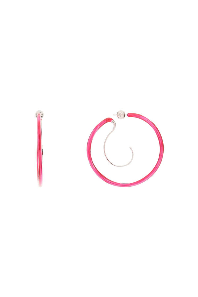 Panconesi 'upside down' earrings-women > accessories > jewellery > earrings-Panconesi-os-Fuchsia-Urbanheer