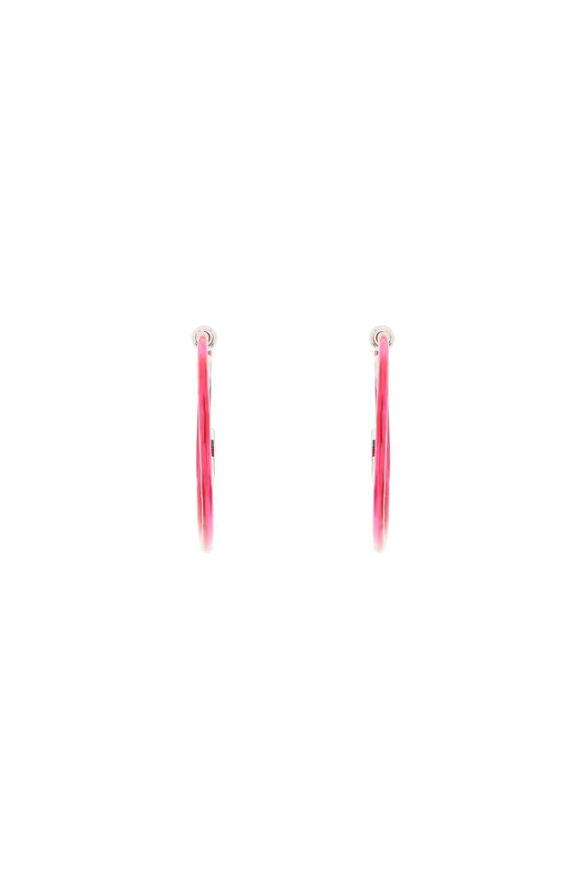 Panconesi 'upside down' earrings - Fuchsia-accessories-Panconesi-os-Urbanheer