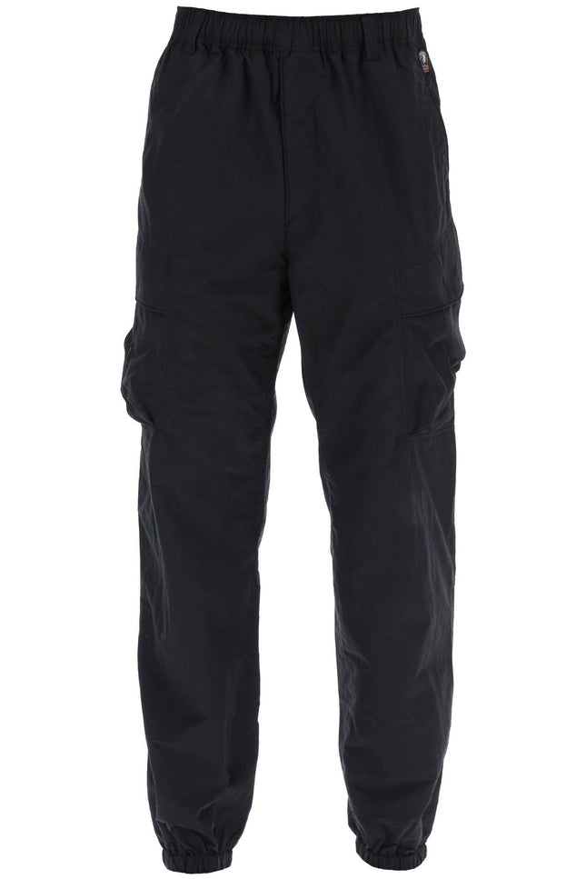Parajumpers edmund cargo pants in nylon poplin fabric-men > clothing > trousers-Parajumpers-Urbanheer