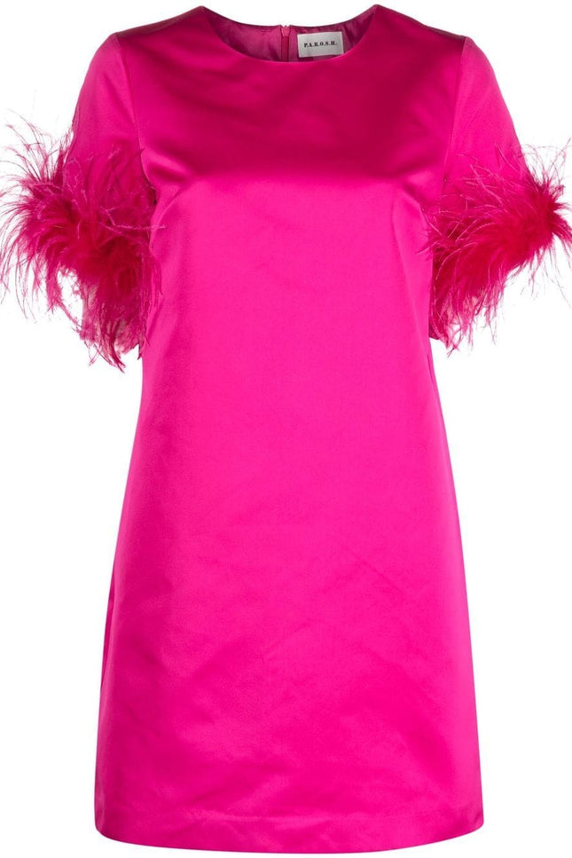 Parosh Dresses Fuchsia