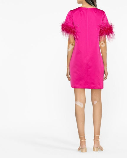 Parosh Dresses Fuchsia-women > clothing > dresses-Parosh-Urbanheer