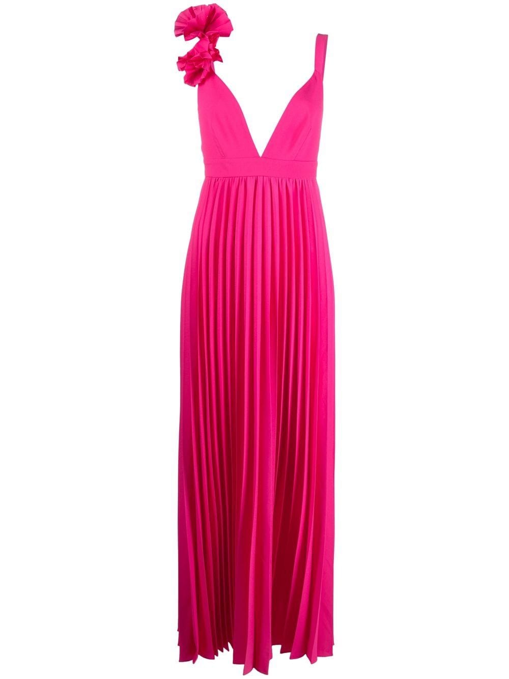 Parosh Dresses Fuchsia-women > clothing > dresses-Parosh-Urbanheer