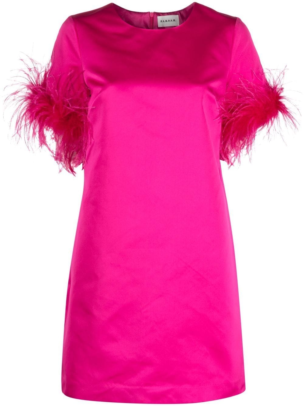 Parosh Dresses Fuchsia-women > clothing > dresses-Parosh-Urbanheer