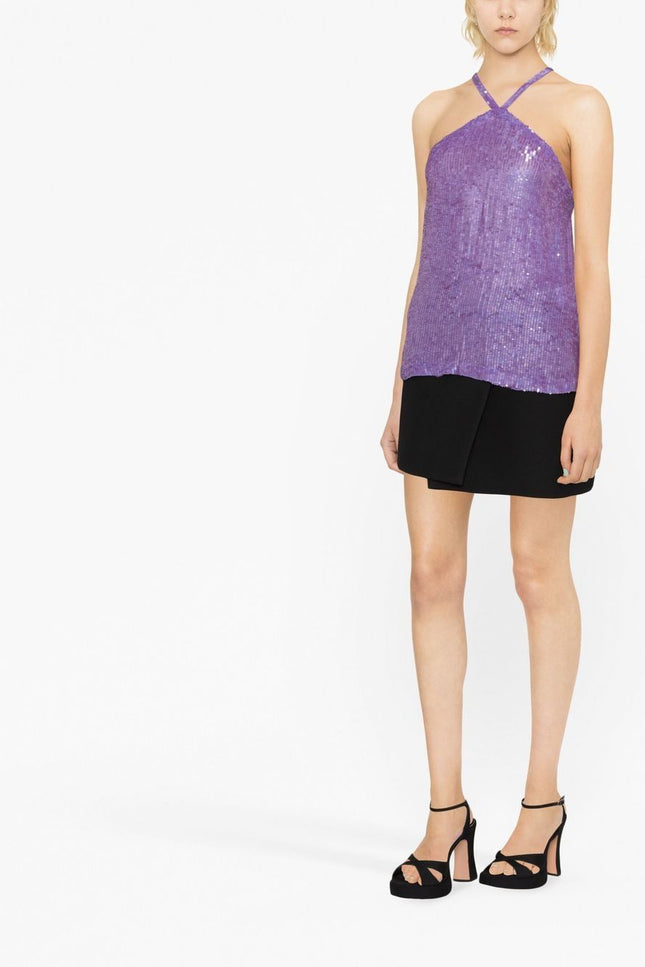 Parosh Top Purple