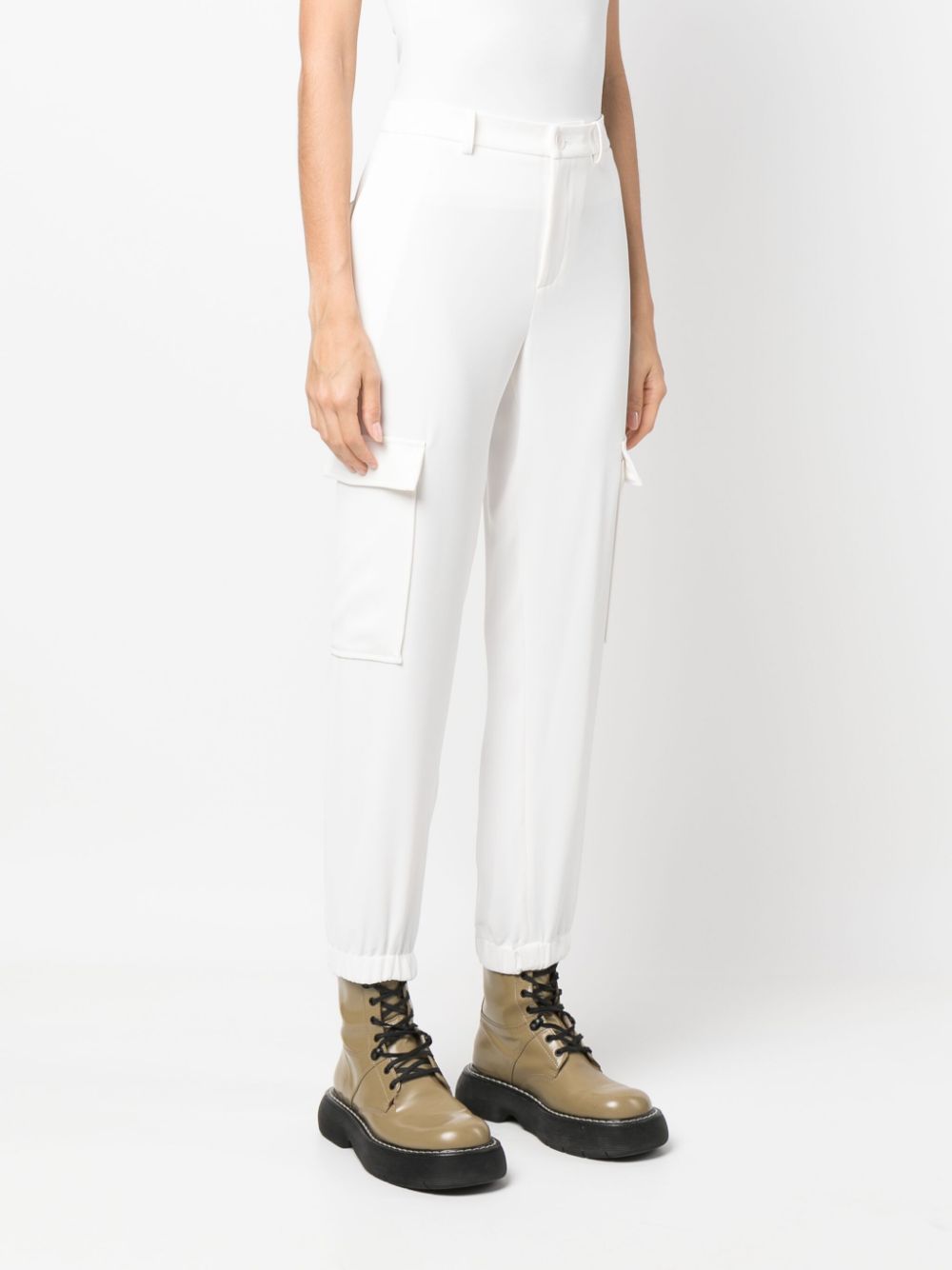 Parosh Trousers White-women > clothing > trousers-Parosh-Urbanheer