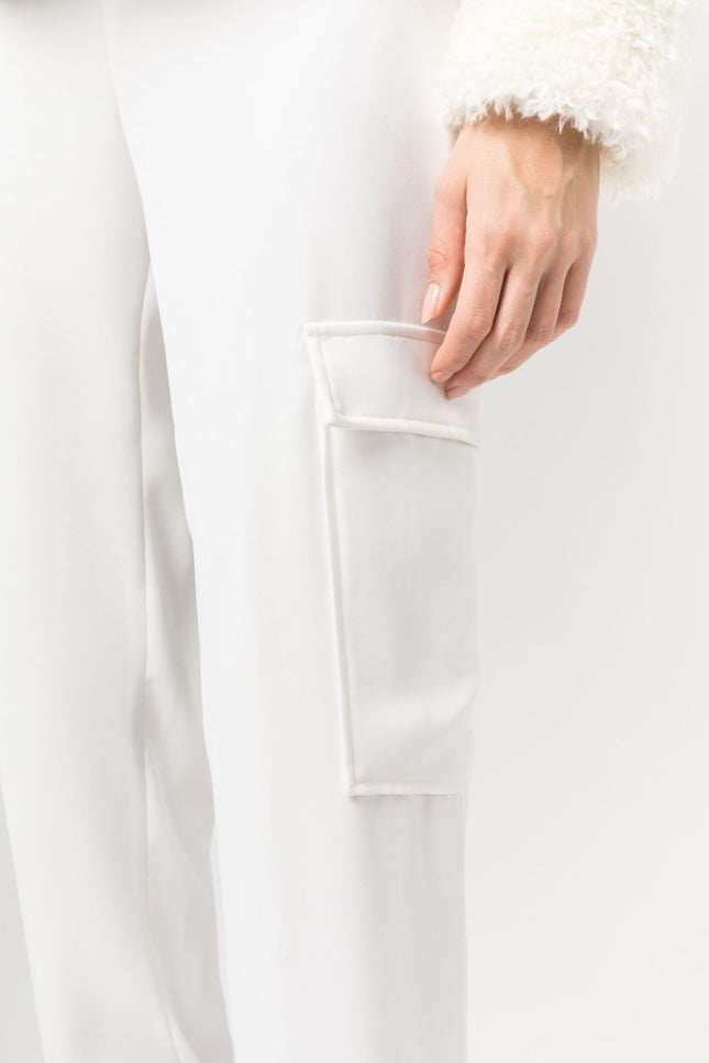 Parosh Trousers White-women > clothing > trousers-Parosh-Urbanheer