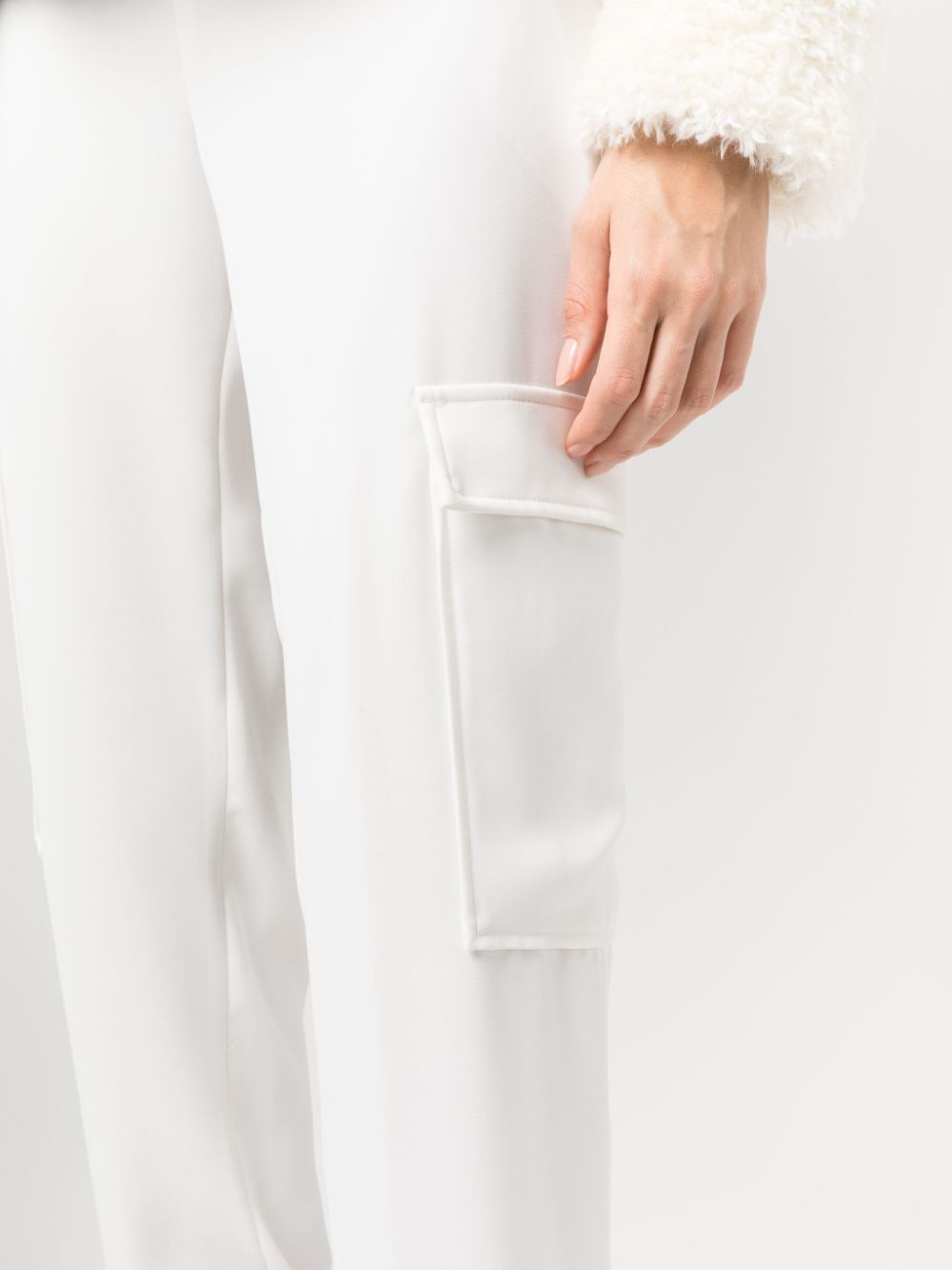 Parosh Trousers White-women > clothing > trousers-Parosh-Urbanheer