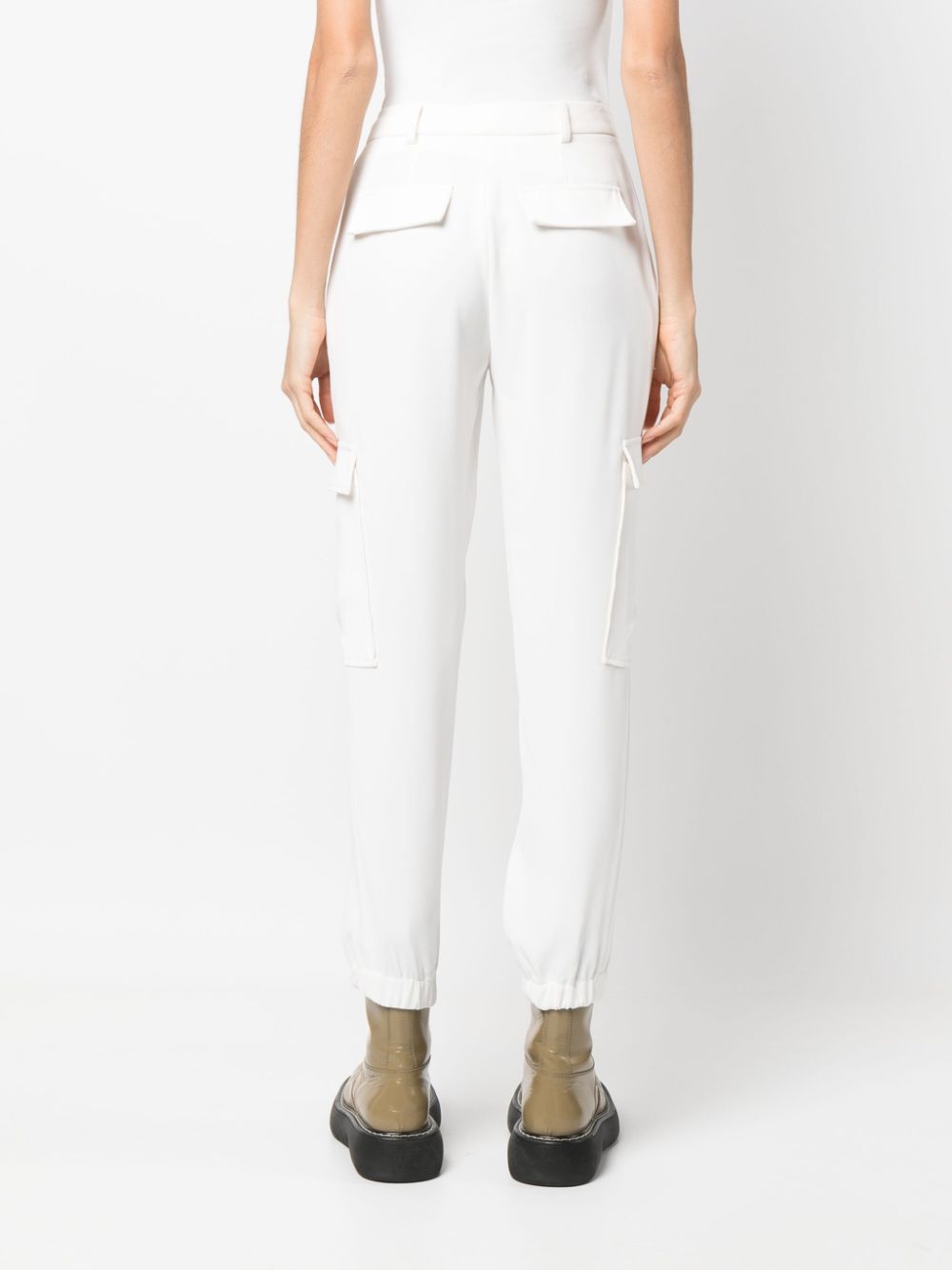 Parosh Trousers White-women > clothing > trousers-Parosh-Urbanheer