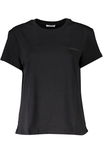 Patrizia Pepe Chic Crew Neck Organic Cotton Tee