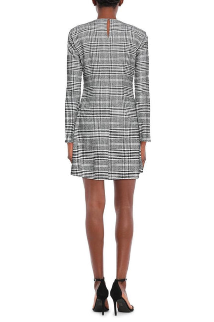 Patrizia Pepe Chic Prince of Wales Check Short Dress