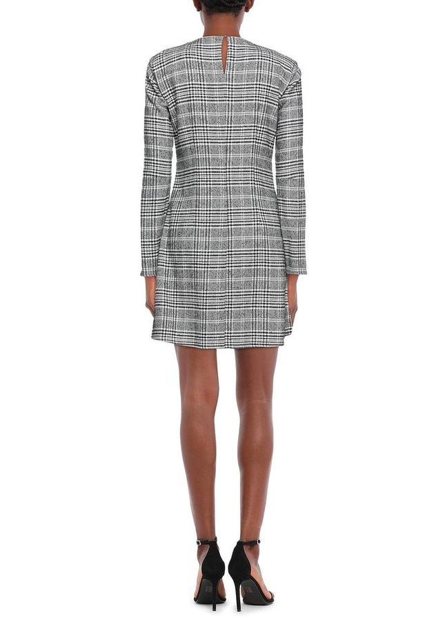 Patrizia Pepe Chic Prince of Wales Check Short Dress