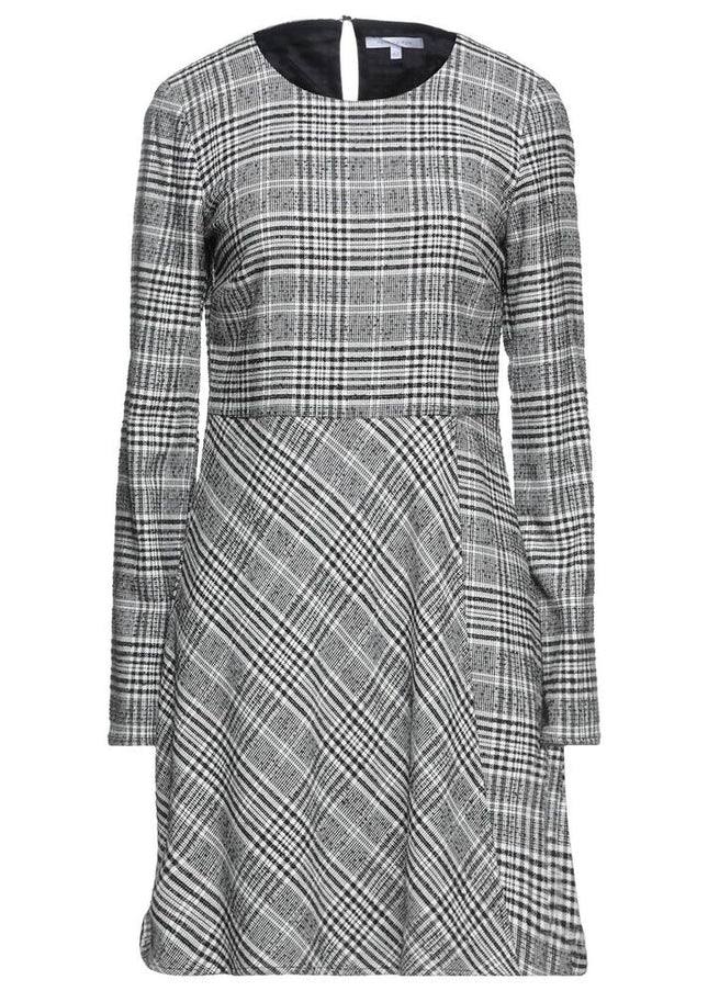 Patrizia Pepe Chic Prince of Wales Check Short Dress