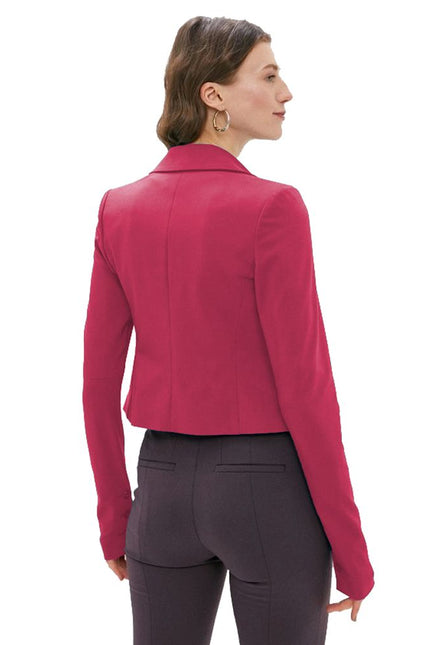 Patrizia Pepe Elegant Fuchsia Blazer Jacket