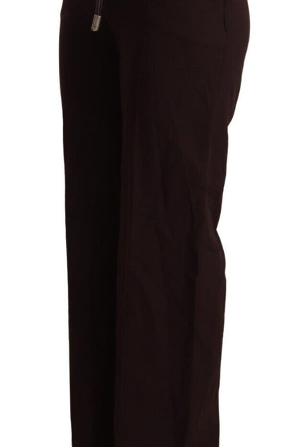 Patrizia Pepe Elegant High Waist Straight Formal Pants