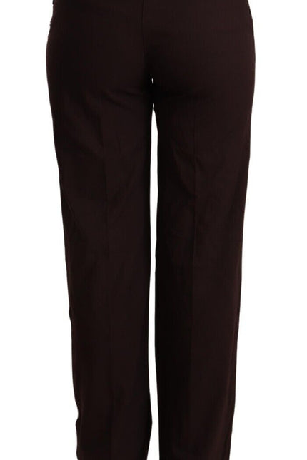 Patrizia Pepe Elegant High Waist Straight Formal Pants