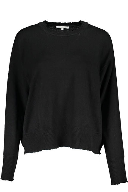 Patrizia Pepe Elegant Long Sleeved Crew Neck Sweater