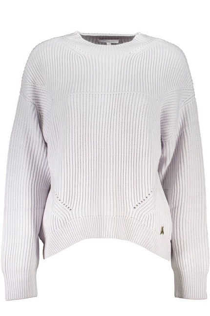 Patrizia Pepe Elegant Turtleneck Sweater with Contrast Detail