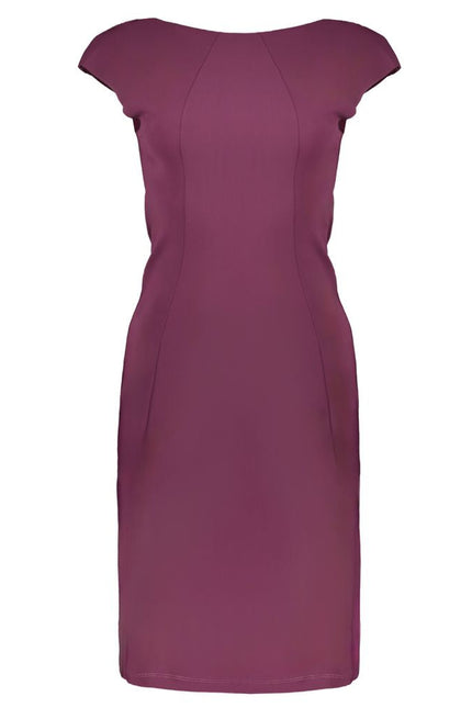 Patrizia Pepe Purple Elastane Dress