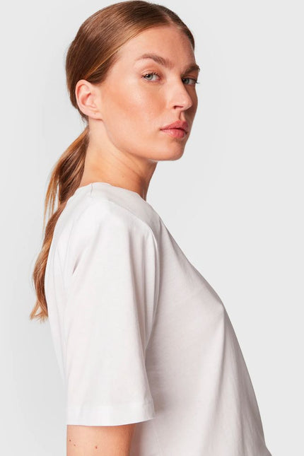 Patrizia Pepe White Cotton Tops & T-Shirt