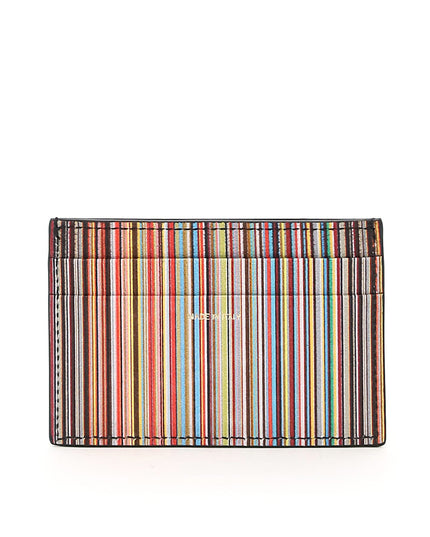 Paul Smith signature stripe cardholder